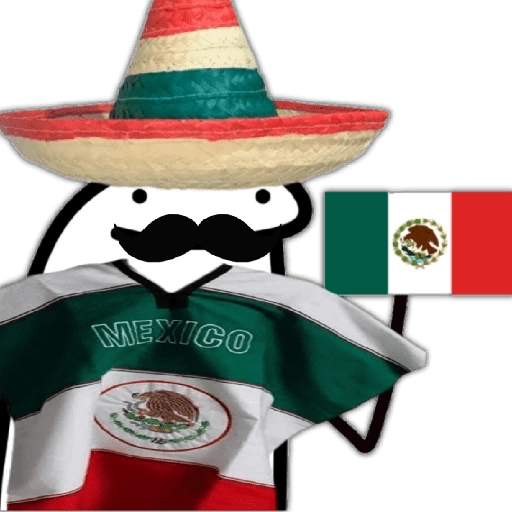 Flork💚🤍❤️Viva México 
