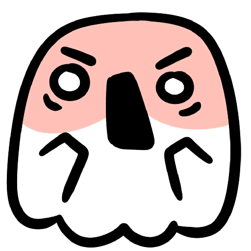 Ghosty: Halloween Sticker 🎃 
