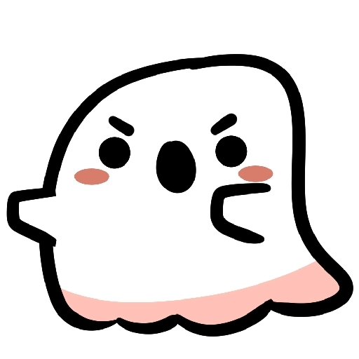 Ghosty: Halloween Sticker 🎃 
