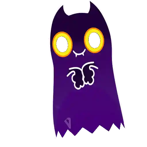 🎃 Ąŋimąteɗ Hąlloweeŋ Sticƙers  
