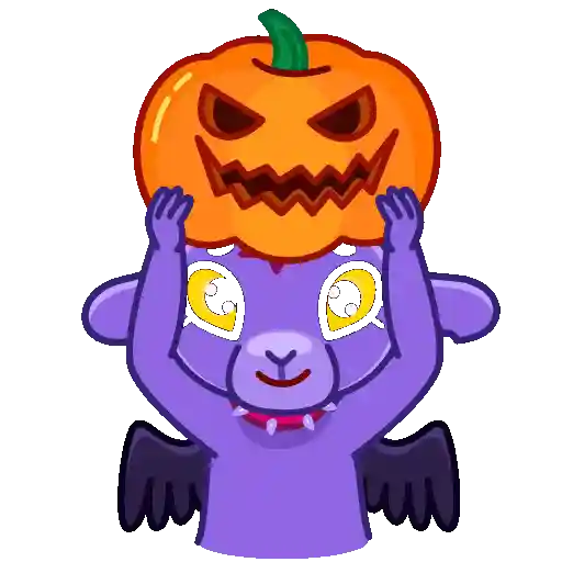 🎃 Ąŋimąteɗ Hąlloweeŋ Sticƙers  
