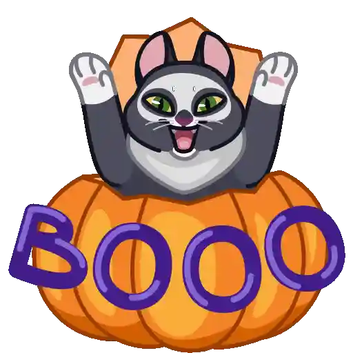 🎃 Ąŋimąteɗ Hąlloweeŋ Sticƙers  

