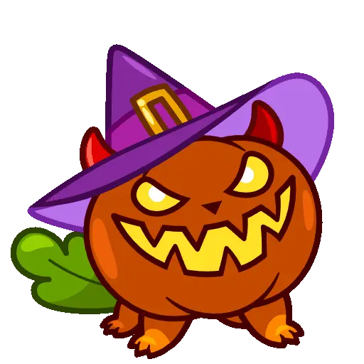 🎃 Ąŋimąteɗ Hąlloweeŋ Sticƙers  
