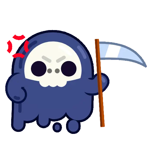 Spooky Halloween cute ghost 
