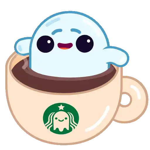 Spooky Halloween cute ghost 
