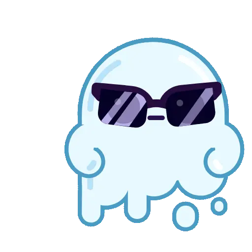 Spooky Halloween cute ghost 
