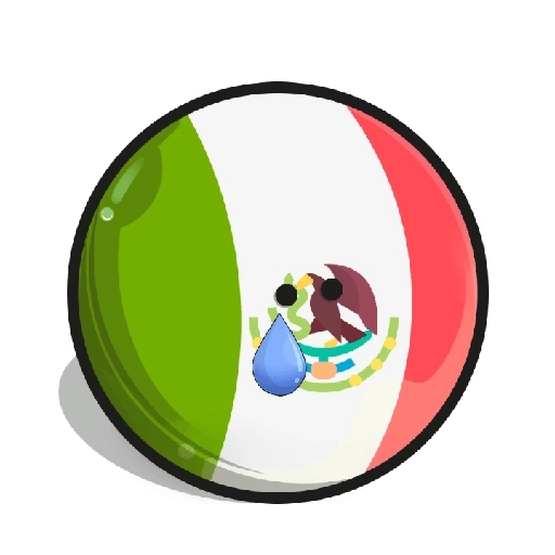 CountryBalls🌎Paises🇲🇽Mexico 
