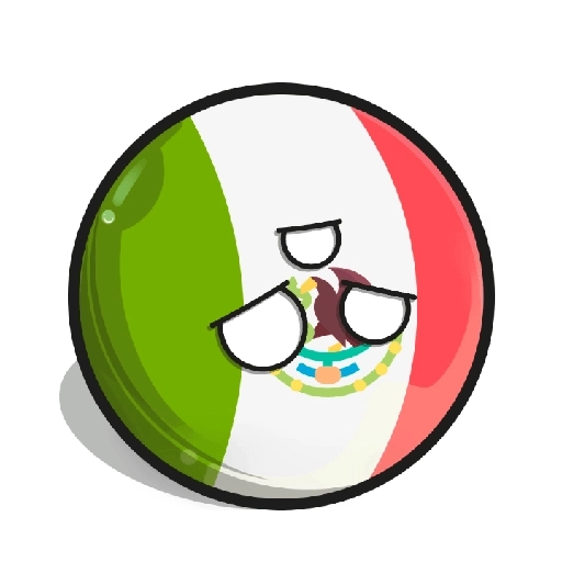 CountryBalls🌎Paises🇲🇽Mexico 
