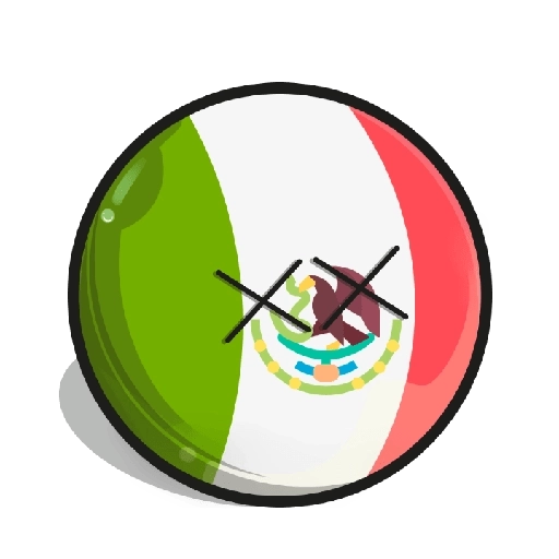 CountryBalls🌎Paises🇲🇽Mexico 
