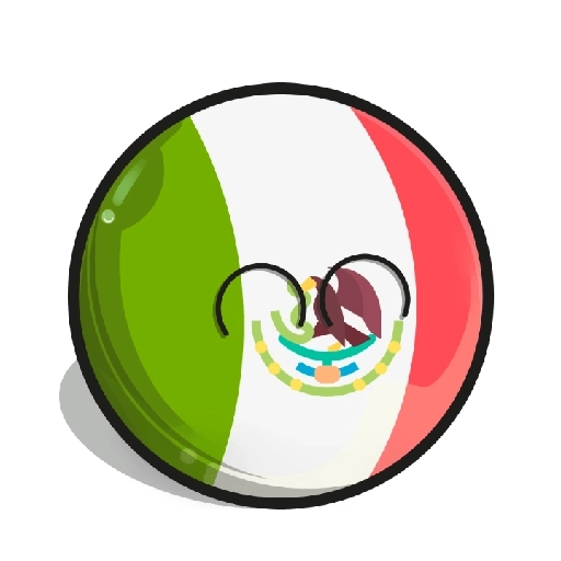 CountryBalls🌎Paises🇲🇽Mexico 
