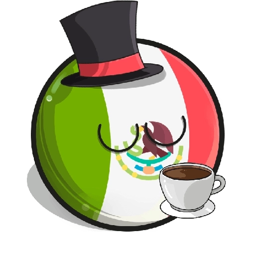 CountryBalls🌎Paises🇲🇽Mexico 
