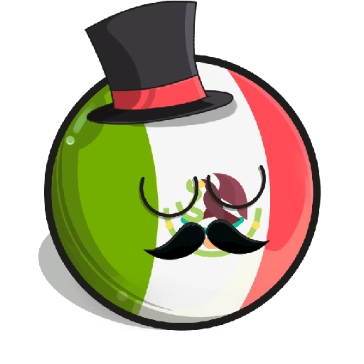 CountryBalls🌎Paises🇲🇽Mexico 
