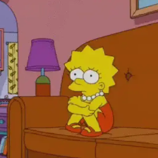 Lisa Simpson Moods💛✨ 
