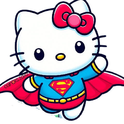 Hello Kitty Personajes 🎀🦸‍♀️🌟 
 preview