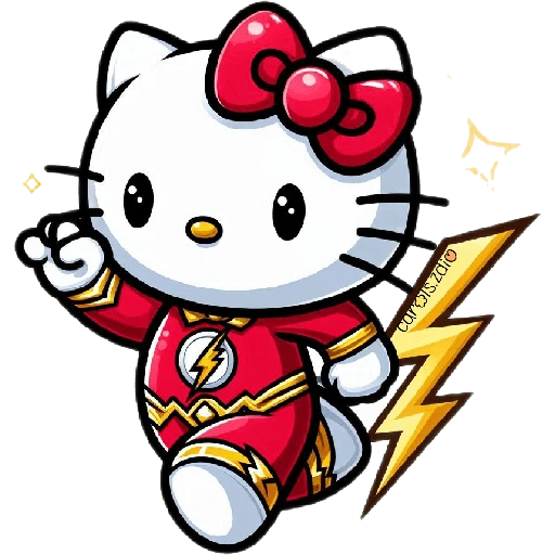 Hello Kitty Personajes 🎀🦸‍♀️🌟 
 preview