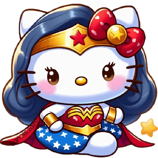 Hello Kitty Personajes 🎀🦸‍♀️🌟 
