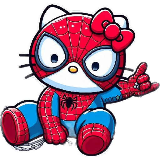Hello Kitty Personajes 🎀🦸‍♀️🌟 
