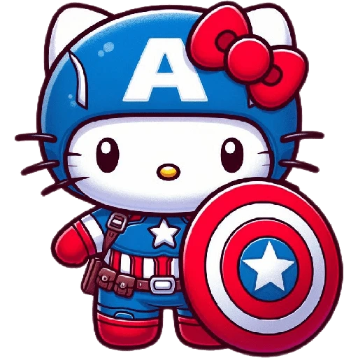 Hello Kitty Personajes 🎀🦸‍♀️🌟 
