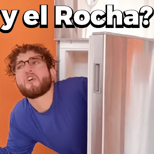 El Rocha y doña Martha 😎 
