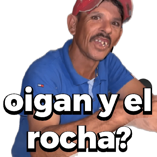 El Rocha y doña Martha 😎 
