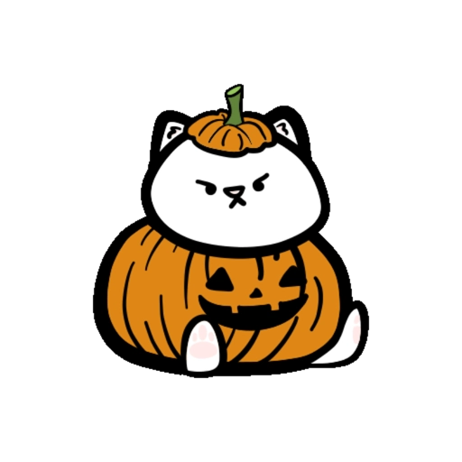 Michi Halloween 🎃🐈‍⬛💀 
