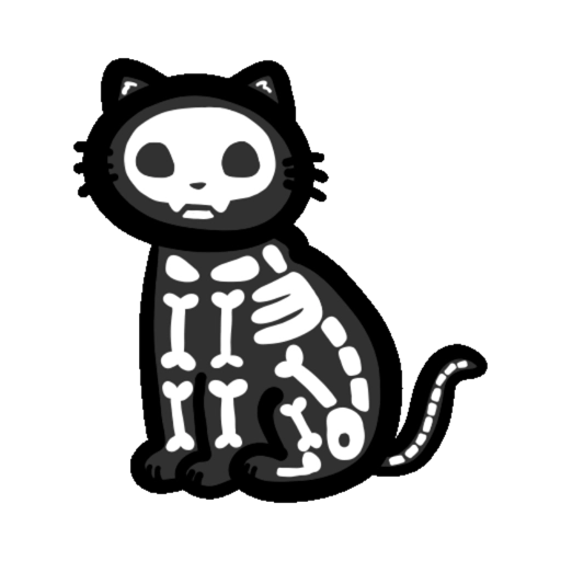 Michi Halloween 🎃🐈‍⬛💀 
