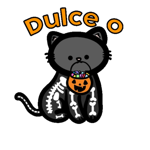 Michi Halloween 🎃🐈‍⬛💀 
