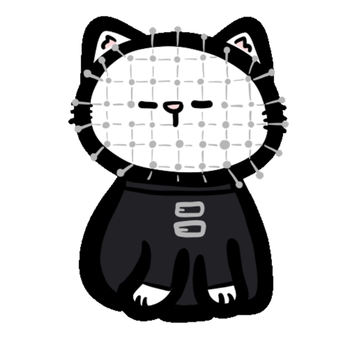 Michi Halloween 🎃🐈‍⬛💀 
