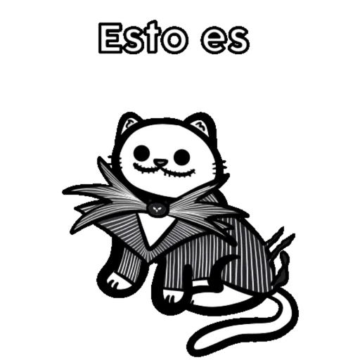 Michi Halloween 🎃🐈‍⬛💀 
