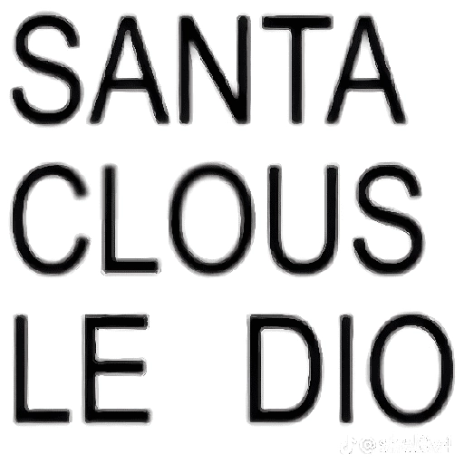 Santa Claus le dio un 💋 a mamá  
