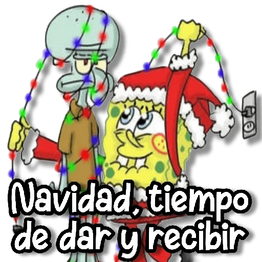 🎄🎅🏻Navidad Bob Esponja🧽🎆 
