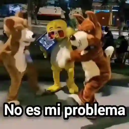 No es mi problema🔥Gato mago🔥 

