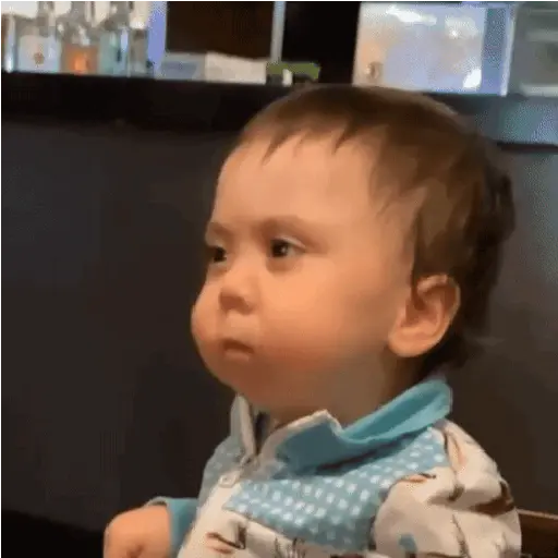 👶🏻🧸✨Bebes Mood Funny Gif✨🧸👶🏻 
