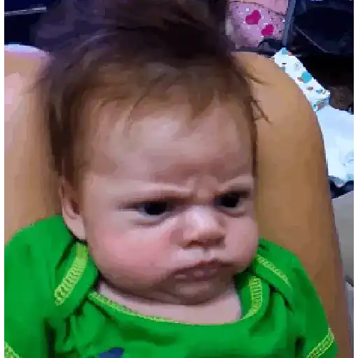 👶🏻🧸✨Bebes Mood Funny Gif✨🧸👶🏻 
