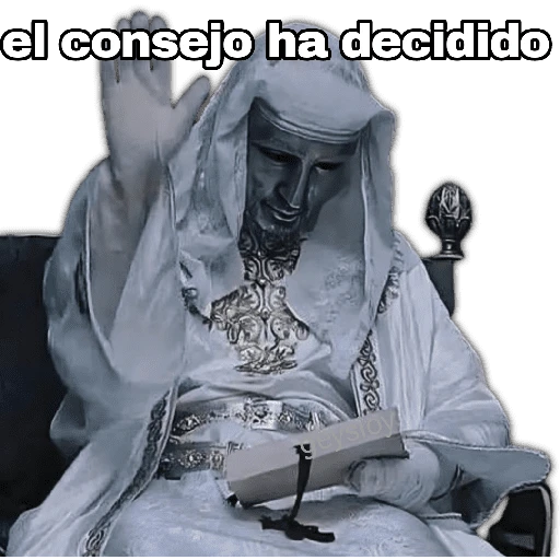 El consejo ha decidido 2️⃣🧑‍⚖️ 
