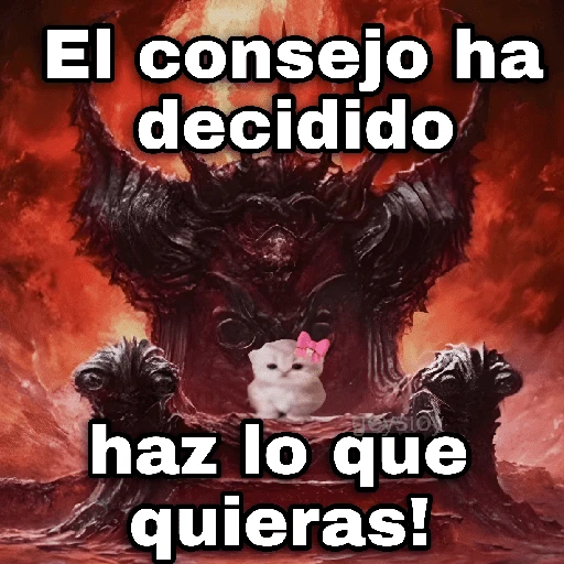 El consejo ha decidido 2️⃣🧑‍⚖️ 
