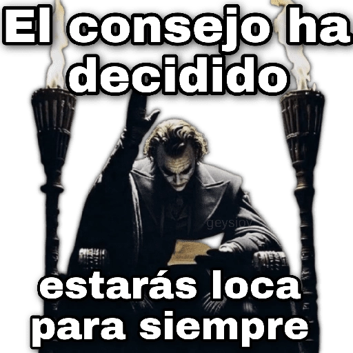 El consejo ha decidido 2️⃣🧑‍⚖️ 
