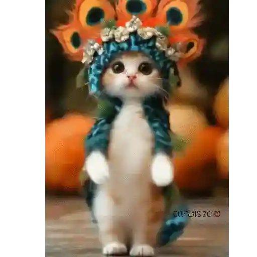 Michi gatito baile bailando🎵🐱🎵 
