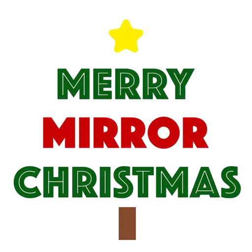 Mirror Christmas 聖誕動態版
