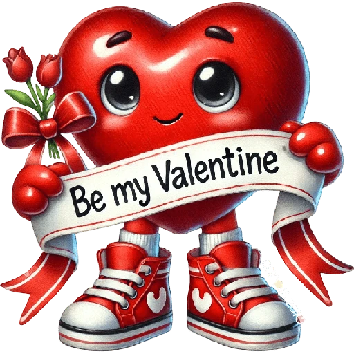 Corazón kawaii San Valentín ❤️ 
