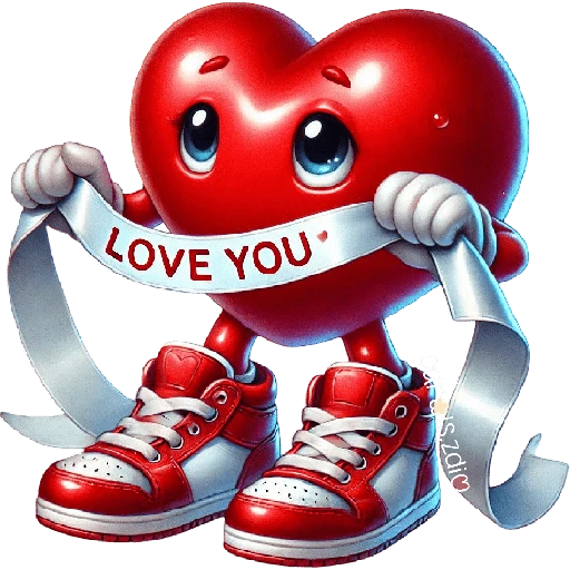 Corazón kawaii San Valentín ❤️ 
