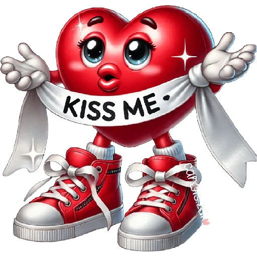 Corazón kawaii San Valentín ❤️ 
