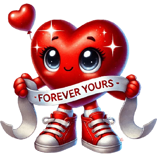 Corazón kawaii San Valentín ❤️ 

