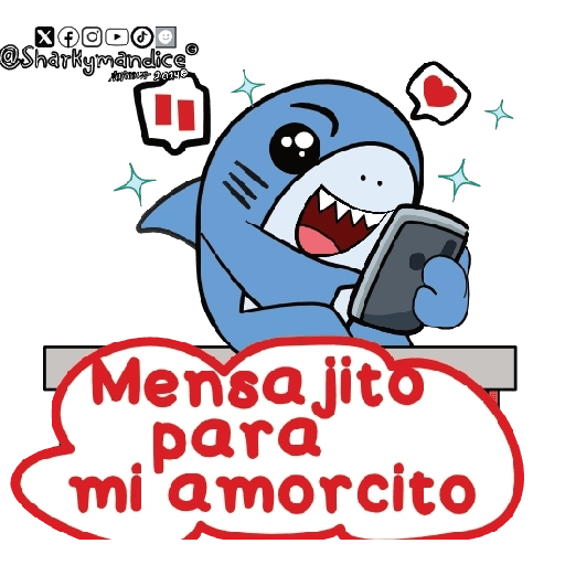 Amor san Valentín Tiburonezcos 
