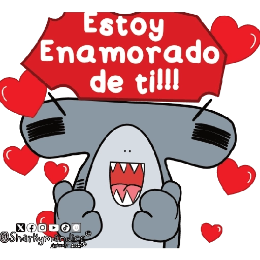 Amor san Valentín Tiburonezcos 
