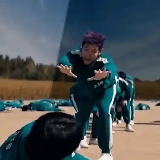 Meme Juego del calamar 2🦑 
