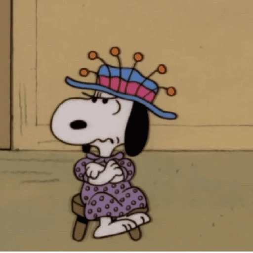 Snoopy Show 3(Enojado)🐶🤍✨ 
