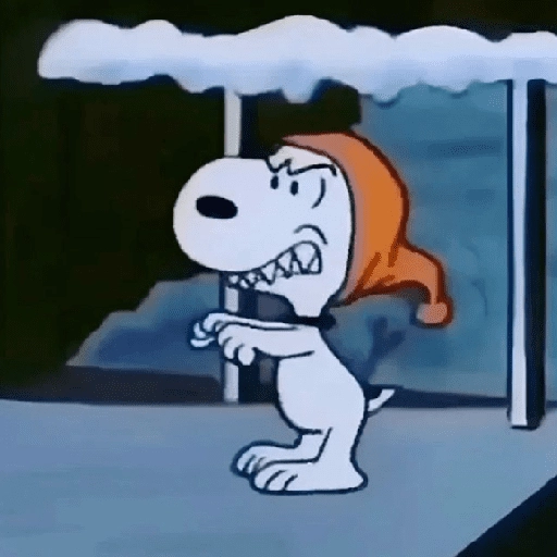 Snoopy Show 3(Enojado)🐶🤍✨ 
 preview