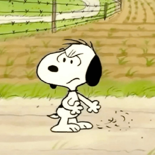 Snoopy Show 3(Enojado)🐶🤍✨ 
