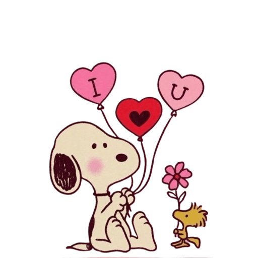 Snoopy - San Valentin - Amor 
